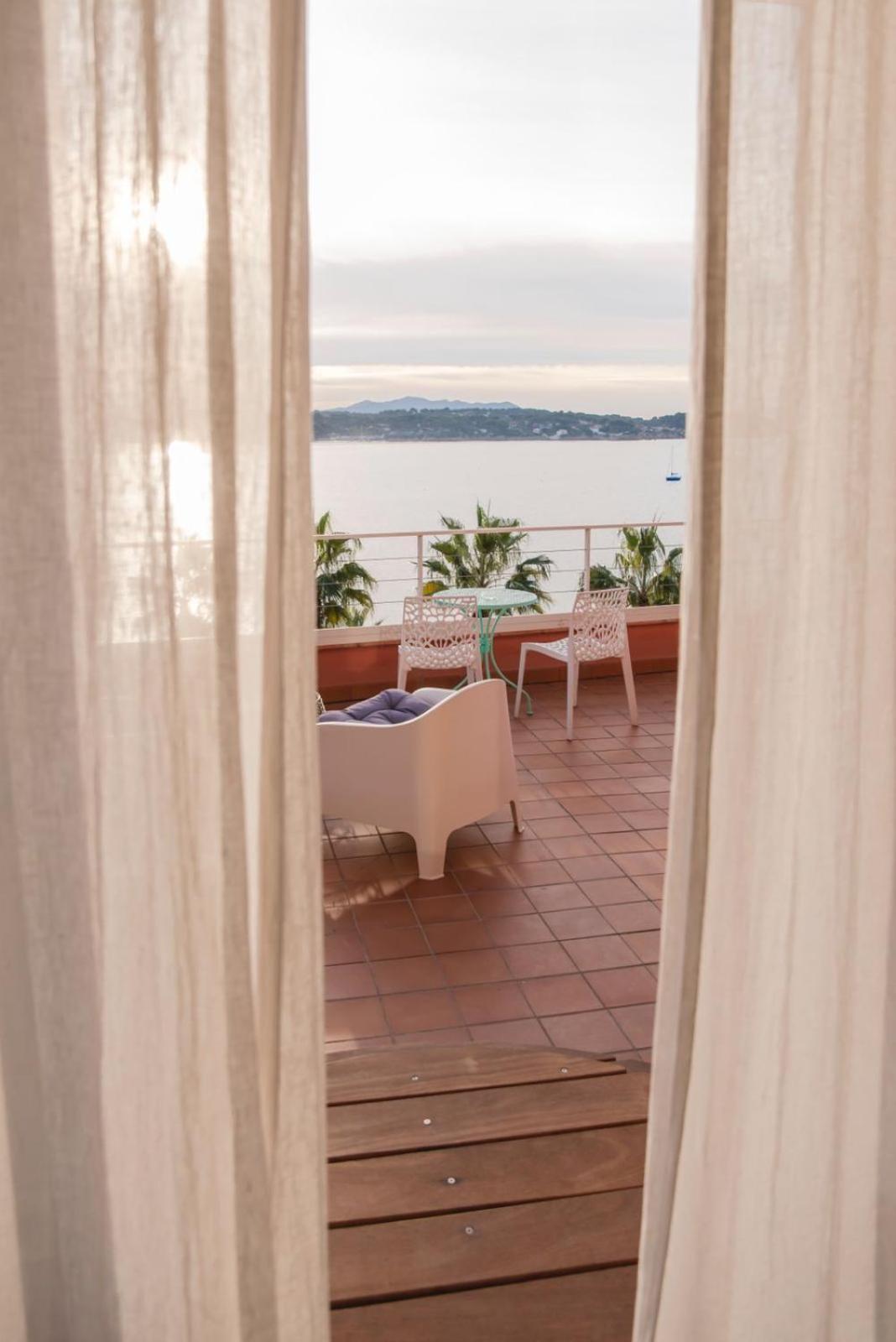 Les Galets Hotel Et B&B Bandol Eksteriør bilde
